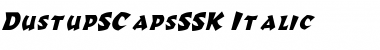 Download DustupSCapsSSK Font