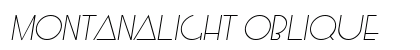 MontanaLight Oblique preview