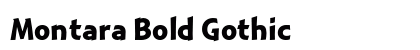 Montara Bold Gothic Preview