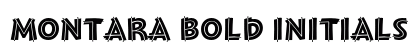 Montara Bold Initials Preview