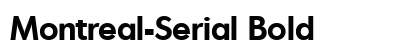 Montreal-Serial Bold preview