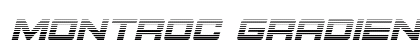 Montroc Gradient Italic Italic preview