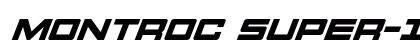 Montroc Super-Italic Italic preview
