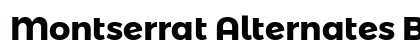 Montserrat Alternates Bold preview