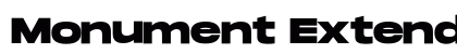 Monument Extended Ultrabold Preview