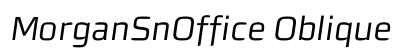 MorganSnOffice Oblique preview