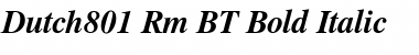 Download Dutch801 Rm BT Font