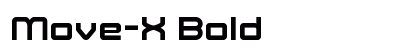 Move-X Bold preview
