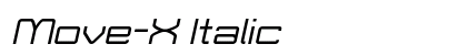 Move-X Italic preview