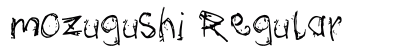 mozugushi Regular preview