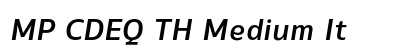 MP CDEQ TH Medium It Preview