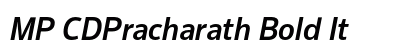MP CDPracharath Bold It preview