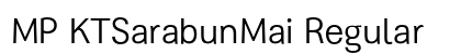 MP KTSarabunMai Regular preview
