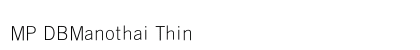 MP DBManothai Thin Preview