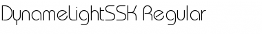 DynameLightSSK Regular Font