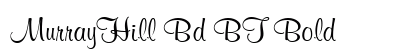 MurrayHill Bd BT Bold preview