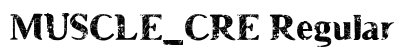 MUSCLE_CRE Regular preview
