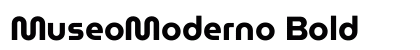 MuseoModerno Bold preview