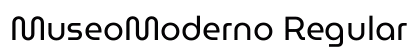 MuseoModerno Regular preview