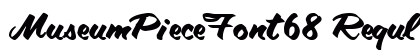 MuseumPieceFont68 Regular preview