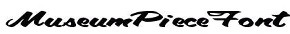 MuseumPieceFont68 Regular preview