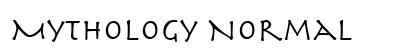 Mythology Normal Font