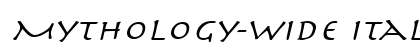 Mythology-Wide Italic preview