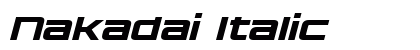 Nakadai Italic preview