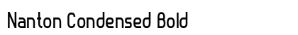 Nanton Condensed Bold Preview