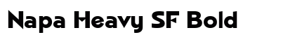 Napa Heavy SF Bold preview