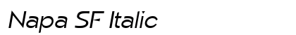Napa SF Italic preview