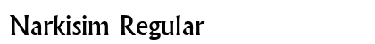 Narkisim Regular Font