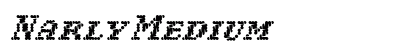 Narly Medium Font