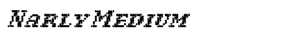 Narly Medium Font