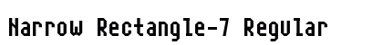 Narrow Rectangle-7 Regular preview