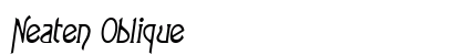 Neaten Oblique Preview