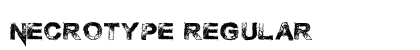 Necrotype Regular preview