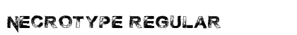 Necrotype Regular preview