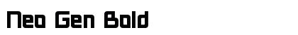 Neo Gen Bold preview