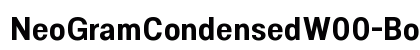 NeoGramCondensedW00-Bold Regular preview
