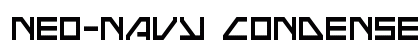 Neo-Navy Condensed Condensed preview