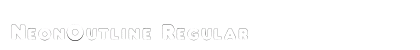 NeonOutline Regular preview