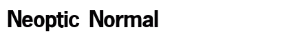 Neoptic Normal preview