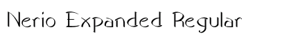 Nerio Expanded Regular Preview