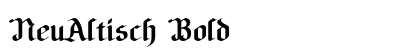 NeuAltisch Bold preview