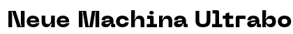 Neue Machina Ultrabold Preview