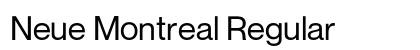Neue Montreal Regular Preview