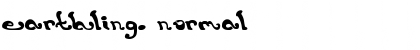 earthling. normal Font