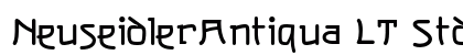 NeuseidlerAntiqua LT Std Rg Bold preview