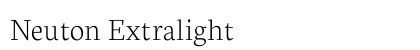 Neuton Extralight Preview